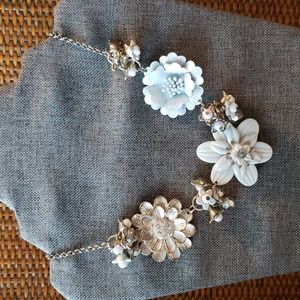 Flower Statement Necklace